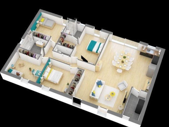 Maison 5 pièces 110 m²