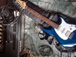 [LOT] Guitare PEAVEY Raptor Plus / ampli VOX VT30 / + accessoires