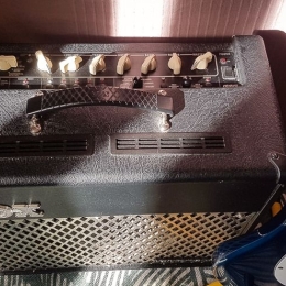 [LOT] Guitare PEAVEY Raptor Plus / ampli VOX VT30 / + accessoires